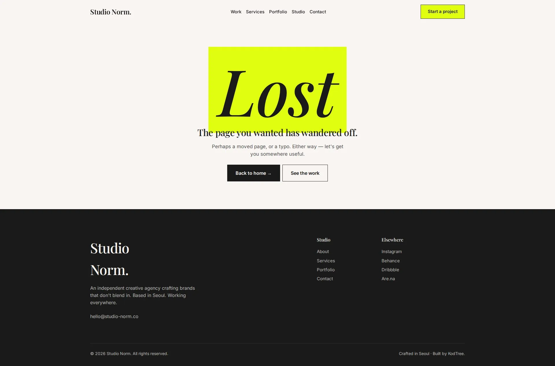 Studio Norm 404 PC
