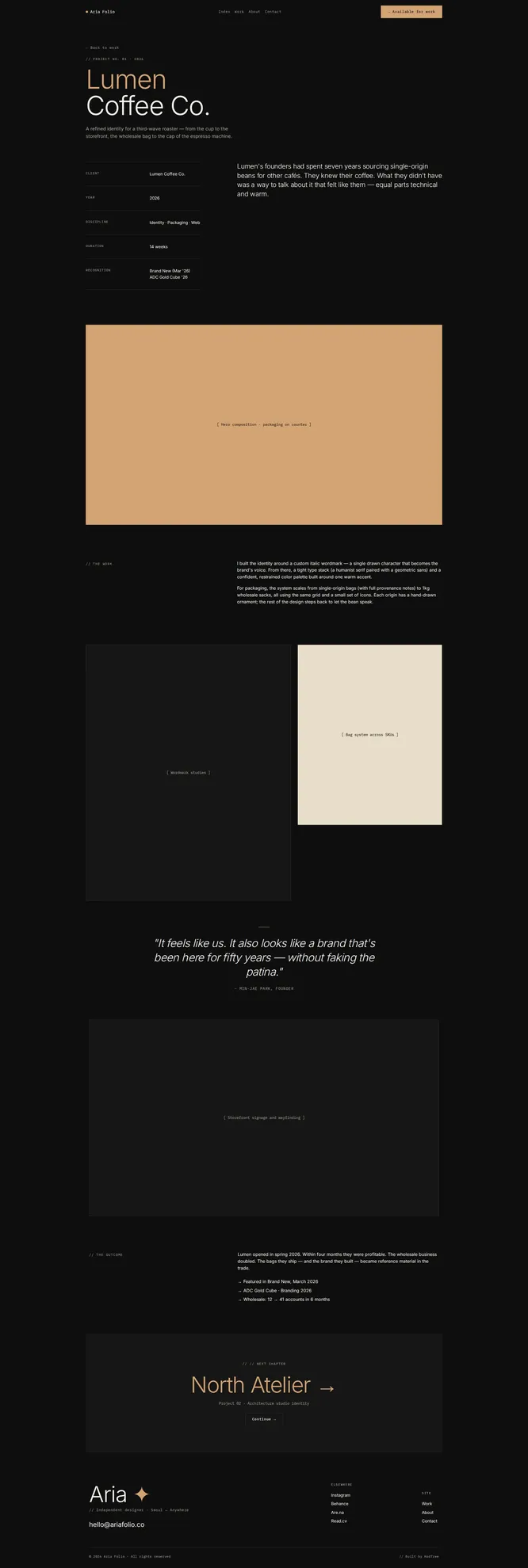 Aria Folio Project PC
