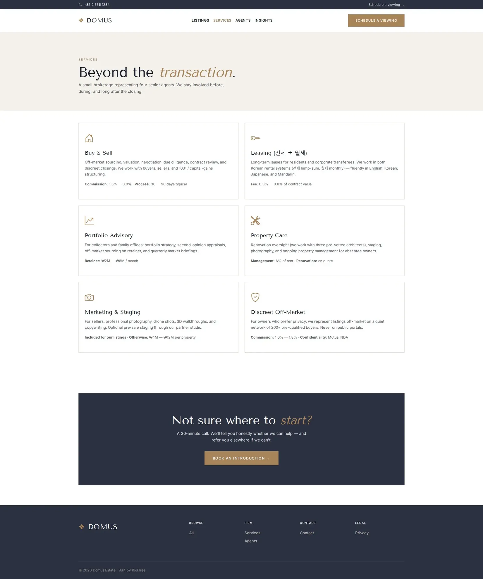 Domus Services PC