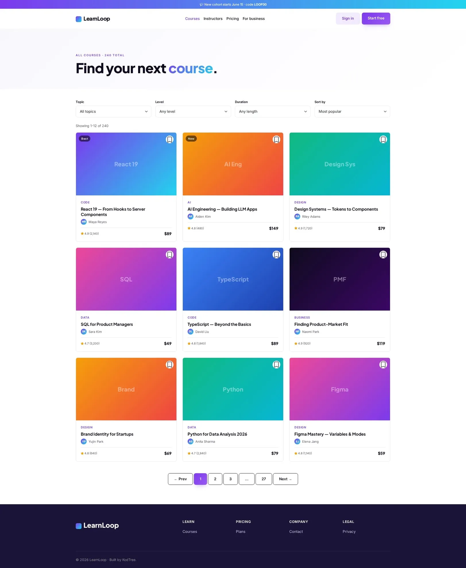 LearnLoop Courses PC